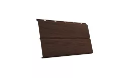 Металлический сайдинг Grand Line ЭкоБрус 3D Print Elite 0,45 мм Шоколадное дерево купить в краснодаре