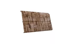 Металлический сайдинг Grand Line ЭкоБрус 3D Colority Print 0,45 мм Камень песчаник купить в краснодаре