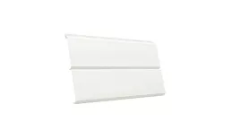 Металлический сайдинг Grand Line ЭкоБрус 3D Satin 0,5 мм RAL 9003 Сигнальный белый купить в краснодаре