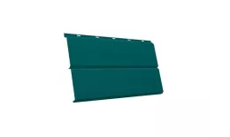 Металлический сайдинг Grand Line ЭкоБрус 3D PE 0,45 мм RAL 5021 Водная синь купить в краснодаре