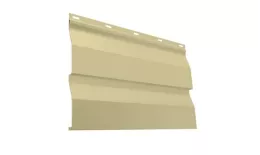 Металлический сайдинг Металл Профиль Корабельная доска NormanMP 0,5 мм RAL 1014 Cлоновая кость купить в краснодаре