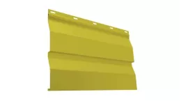Металлический сайдинг Металл Профиль Корабельная доска NormanMP 0,5 мм RAL 1018 Цинково-желтый купить в краснодаре