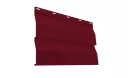 Металлический сайдинг Металл Профиль Корабельная доска PE 0,45 мм RAL 3003 Рубиново-красный купить в краснодаре