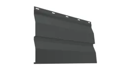 Металлический сайдинг Металл Профиль Корабельная доска PE 0,45 мм RAL 7005 Мышино-серый купить в краснодаре