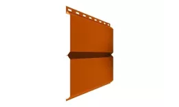 Металлический сайдинг Металл Профиль Lбрус PE 0,45 мм RAL 2004 Оранжевый купить в краснодаре