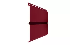 Металлический сайдинг Металл Профиль Lбрус PE 0,45 мм RAL 3003 Рубиново-красный купить в краснодаре