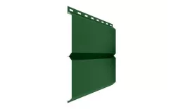 Металлический сайдинг Металл Профиль Lбрус PE 0,45 мм RAL 6002 Лиственно-зеленый купить в краснодаре
