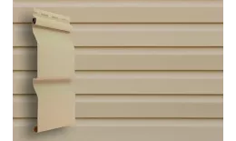 Виниловый сайдинг Grand Line Корабельный брус 3,0 D4 Классика Бежевый купить в краснодаре