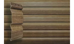 Виниловый сайдинг Grand Line Корабельный брус 3,6 D4.4 Tundra Кедр купить в краснодаре