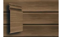 Акриловый сайдинг Grand Line Natural-брус Tundra S7 Кедр купить в краснодаре