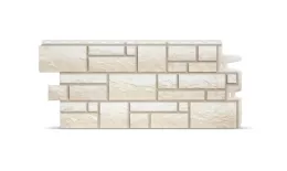 Фасадные панели Docke под Камень BURG Белый купить в краснодаре