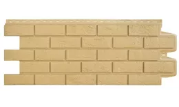 Фасадные панели GRAND LINE Коллекция Состаренный Кирпич Classic Песочный купить в краснодаре