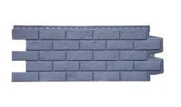 Фасадные панели GRAND LINE Коллекция Состаренный Кирпич Classic Графит купить в краснодаре