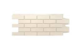 Фасадные панели GRAND LINE Коллекция Клинкерный Кирпич Стандарт Молочный купить в краснодаре
