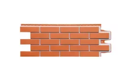 Фасадные панели GRAND LINE Коллекция Клинкерный Кирпич Премиум Терракотовый со швом купить в краснодаре