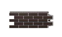 Фасадные панели GRAND LINE Коллекция Клинкерный Кирпич Премиум Шоколадный со швом купить в краснодаре