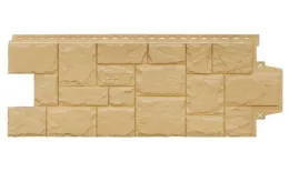 Фасадные панели GRAND LINE Коллекция Крупный Камень Стандарт Песочный купить в краснодаре