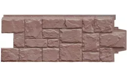 Фасадные панели GRAND LINE Коллекция Крупный Камень Элит Миндаль купить в краснодаре