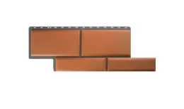 Фасадные панели Альта-Профиль Камень Флорентийский Терракотовый купить в краснодаре