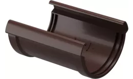 Соединитель желобов Döcke LUX Шоколад купить в краснодаре