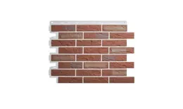 Фасадные панели Альта-Профиль Кирпич Рижский №2 Красно-желтый купить в краснодаре
