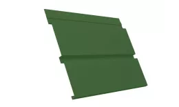 Софит металл с перфорацией GL Квадро брус PE 0,45 мм RAL 6002 лиственно-зеленый купить в краснодаре