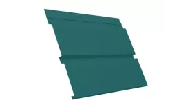 Софит металл с перфорацией GL Квадро брус PE 0,45 мм RAL 5021 водная синь купить в краснодаре