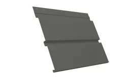 Софит металл с перфорацией GL Квадро брус PE 0,45 мм RAL 7005 мышино-серый купить в краснодаре