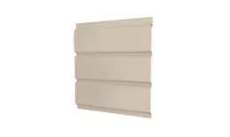 Софит металл GL с центральной перфорацией РЕ 0,45 мм RAL 1015 слоновая кость купить в краснодаре