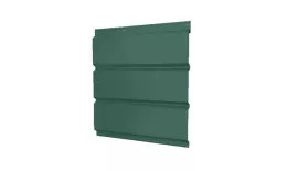 Софит металл GL с центральной перфорацией РЕ 0,45 мм RAL 6002 лиственно-зеленый купить в краснодаре