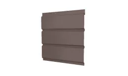 Софит металл GL с центральной перфорацией РЕ 0,45 мм RR 32 темно-коричневый купить в краснодаре