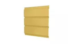 Софит металл GL с центральной перфорацией РЕ 0,45 мм RAL 1018 цинково-желтый купить в краснодаре