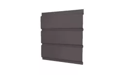 Софит металл GL с центральной перфорацией РЕ 0,45 мм RAL 8017 Шоколад купить в краснодаре