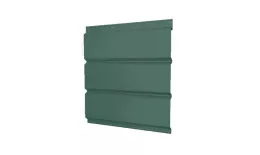 Софит металл GL с центральной перфорацией Drap 0,45 мм RAL 6005 зеленый мох купить в краснодаре