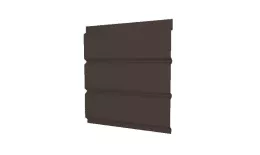 Софит металл GL без перфорации Satin 0,5 мм RR 32 темно-коричневый купить в краснодаре