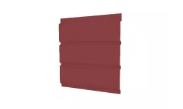 Софит металл GL без перфорации Satin 0,5 мм RAL 3011 коричнево-красный купить в краснодаре