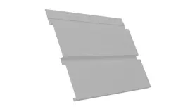 Софит металл с перфорацией Grand Line Квадро брус Satin 0,5 мм RAL 9003 сигнальный белый купить в краснодаре