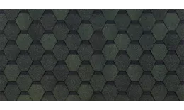 Гибкая черепица Docke PIE EURASIA Шестигранник Серый купить в краснодаре