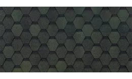 Гибкая черепица Docke PIE EURASIA Шестигранник Серый купить в краснодаре