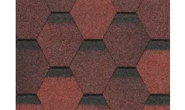 Гибкая черепица Docke PIE EURASIA Шестигранник