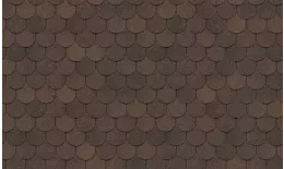 Гибкая черепица Docke PIE EURASIA Капля Коричневый купить в краснодаре