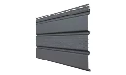 Софит акриловый Т4 частично перфорированный Grand Line Классика 3,0 мм графит купить в краснодаре