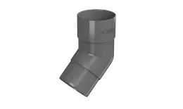 Колено трубы ТЕХНОНИКОЛЬ Verat 108 градусов ПВХ 125х82 1шт. Серый купить в краснодаре