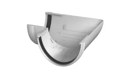 Угол желоба ТЕХНОНИКОЛЬ Verat 90° Белый купить в краснодаре