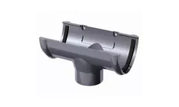 Воронка желоба  ТЕХНОНИКОЛЬ Verat 125/82 Серый купить в краснодаре