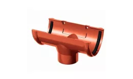 Воронка желоба  ТЕХНОНИКОЛЬ Verat 125/82 Красный купить в краснодаре