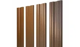 Штакетник Grand Line Twin 0,5 Quarzit Cuprum Steel Медь купить в краснодаре