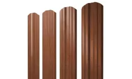 Штакетник Grand Line Twin фигурный 0,45 Print Premium РФ Rowan Рябина купить в краснодаре