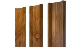 Штакетник Grand Line М-образный А 0,45 Print Elite Nutwood Орех купить в краснодаре