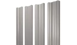 Штакетник Grand Line М-образный А 0,5 GreenCoat Pural RR 21 Светло-серый купить в краснодаре